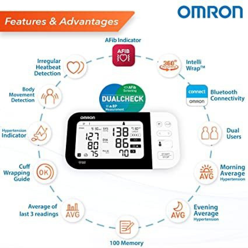 Omron HEM-7361T Blood Pressure Monitor