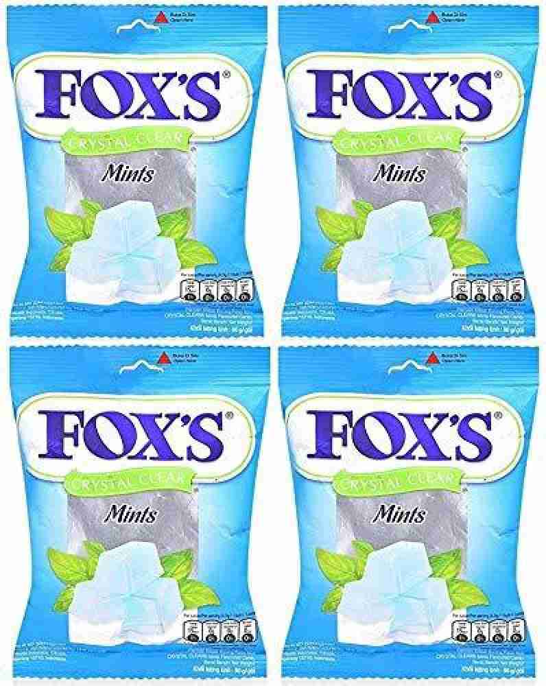 FOX'S Crystal Clear Imported 15gms ( Pack of 4 ) Himalayan Salt & Lemon  Mints Candy Price in India - Buy FOX'S Crystal Clear Imported 15gms ( Pack  of 4 ) Himalayan