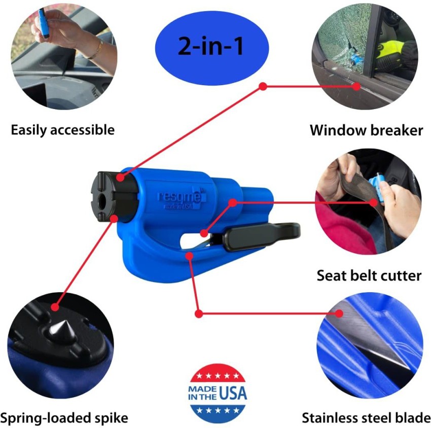 How to use our Window Breaker and Seatbelt Cutter Device 💖 Each