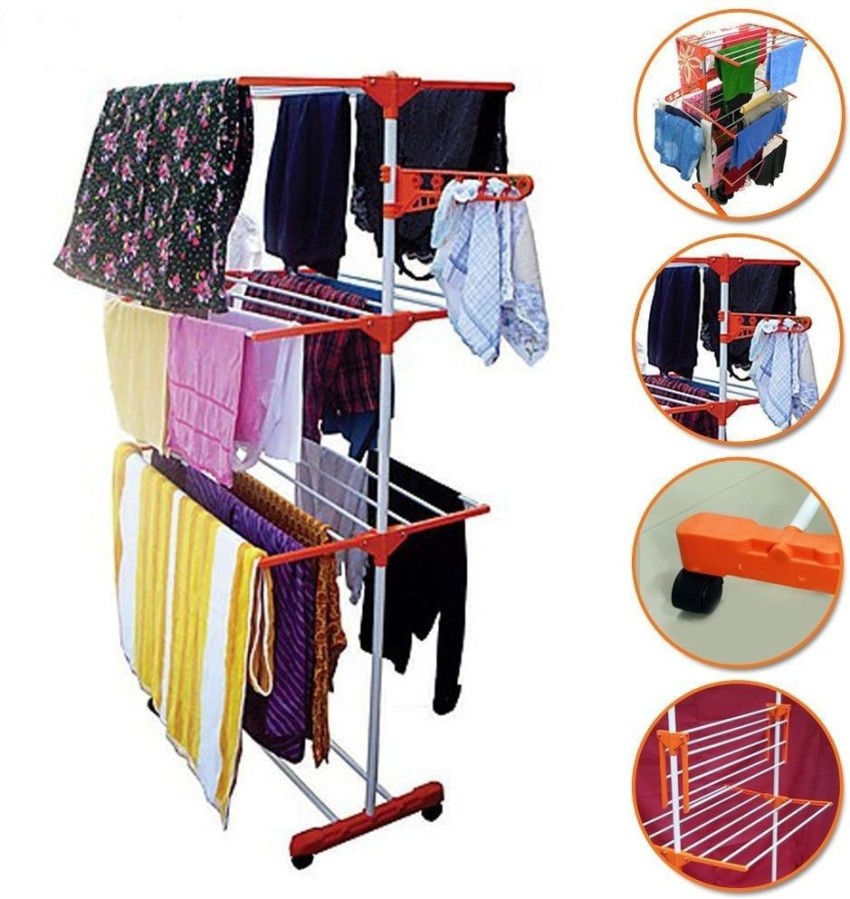 Cloth Stand for Drying Clothes: Buy Cloth Drying Stand Online in India  @Upto 60% Off!