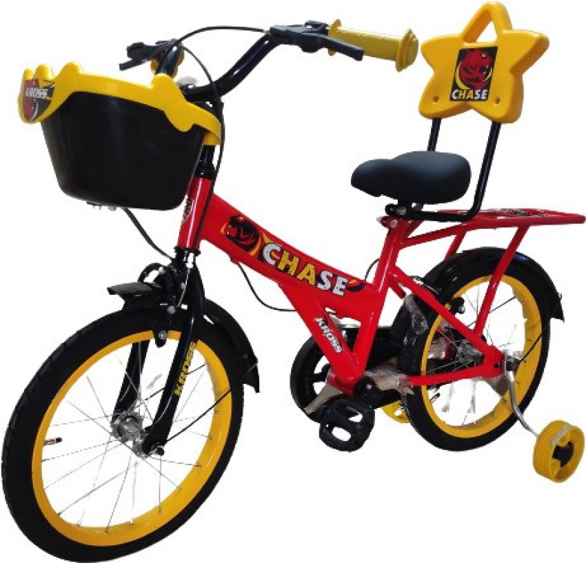 Kross Chase 14T Basket Carrier Training Wheels Kids Cycle 14 T