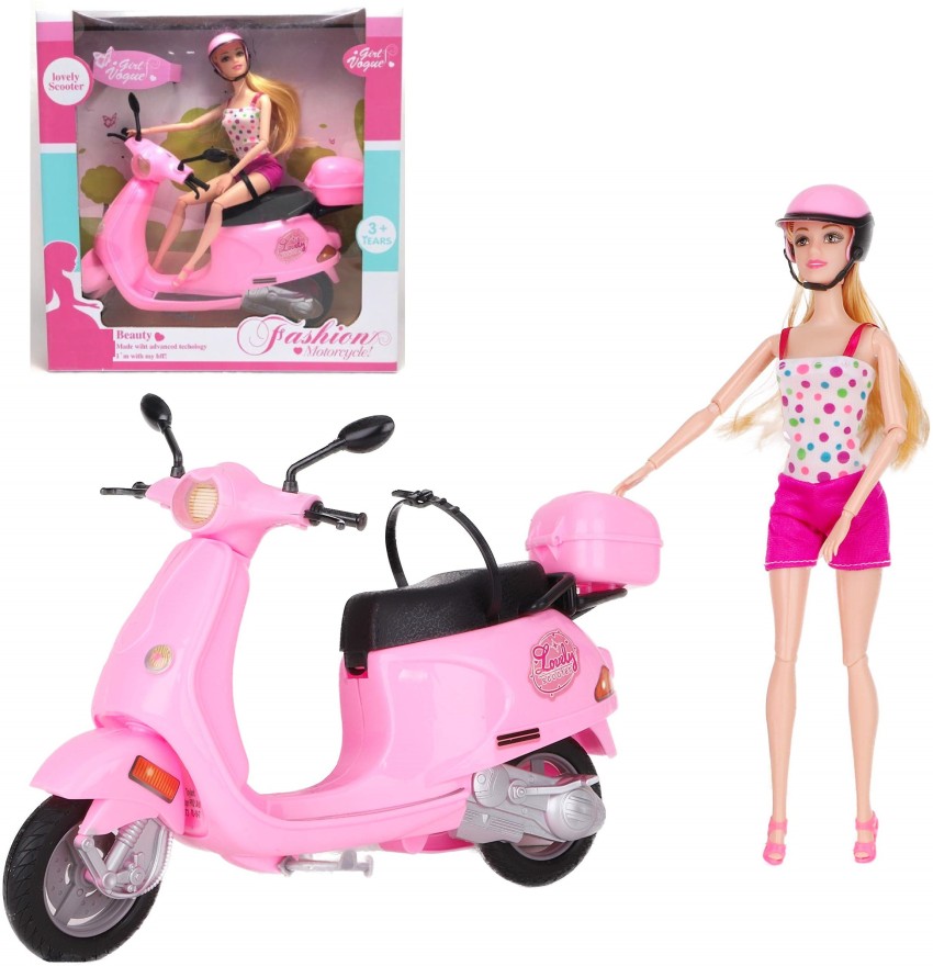 HALO NATION Scooter Doll - Scooter Bike Lovely Steering Scooter Riding  Travel Doll Toy - Scooter Doll - Scooter Bike Lovely Steering Scooter  Riding Travel Doll Toy . Buy Scooter Doll toys