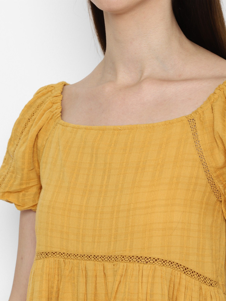 American eagle yellow dress shop