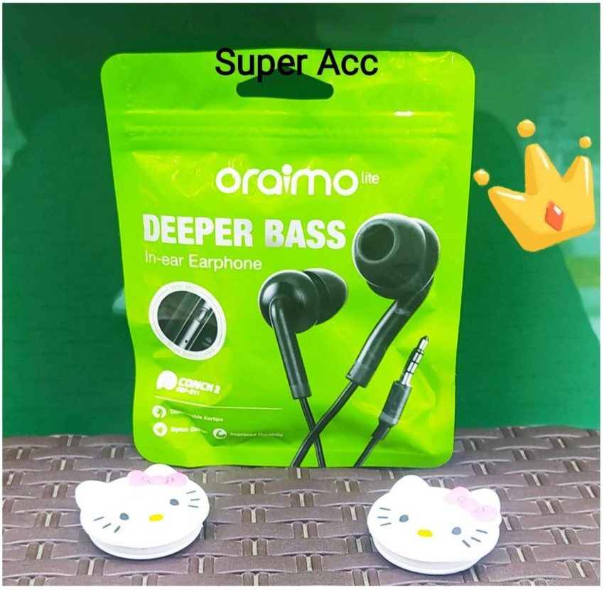 Oraimo lite strong bass earphone best sale