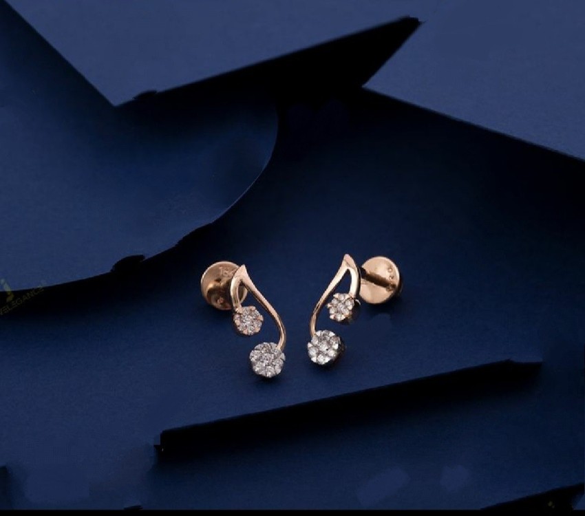 American diamond earrings deals flipkart