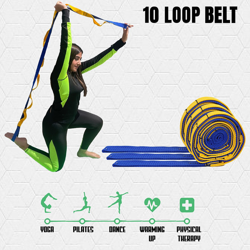 Yoga belt for posture clearance