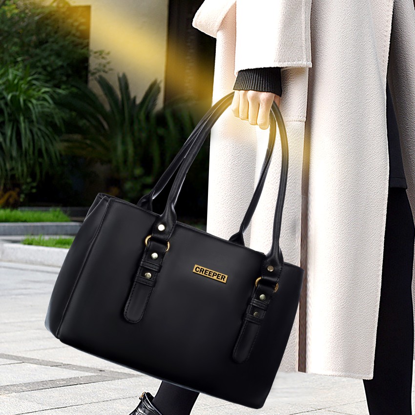 Buy Creeper Women Black Shoulder Bag BLACK Online Best Price in