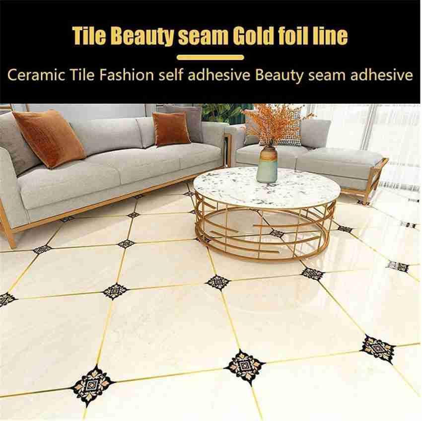 Golden Decoration Tape For Home Floor Tiles-50 Meters - Royalkart