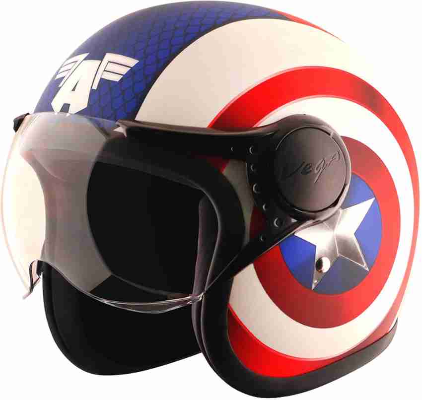 captain america helmet for bike