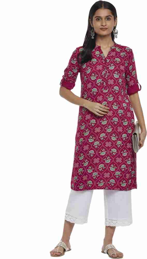 Rangmanch by Pantaloons Women Printed Straight Kurta - Buy Rangmanch by  Pantaloons Women Printed Straight Kurta Online at Best Prices in India