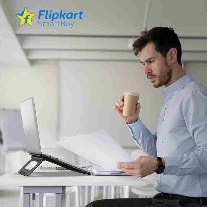 Flipkart SmartBuy Aluminum Laptop Mount Computer Stand,Ventilated