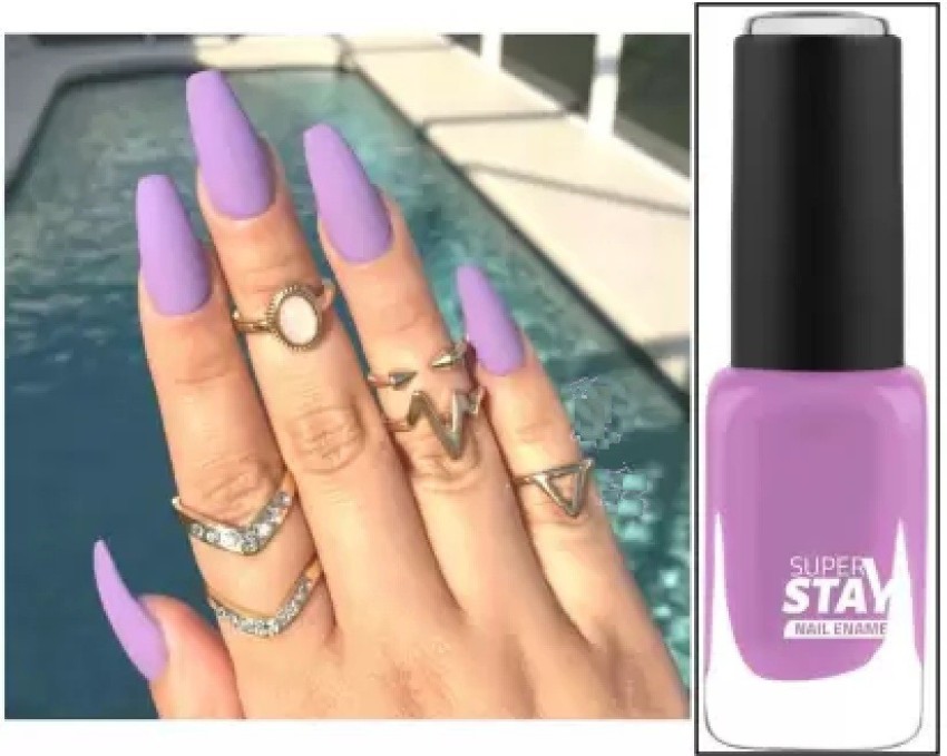 Digital Lavender Nails Are The Manicure Trend That Proves Pastels Are  Ultra-Wearable