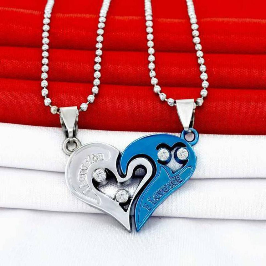 Valentine's day gift heart locket necklace online