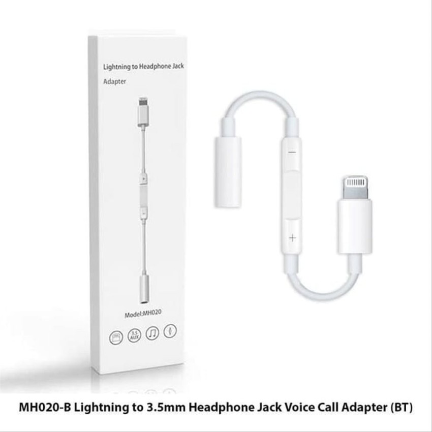 IMMUTABLE White Lightning To Headphone Jack Adapter Model Mh020