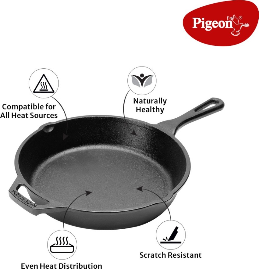 Prestige Dosa Tawa Of Cast Iron Help In Even Heat Distribution/Scratch  Resistant