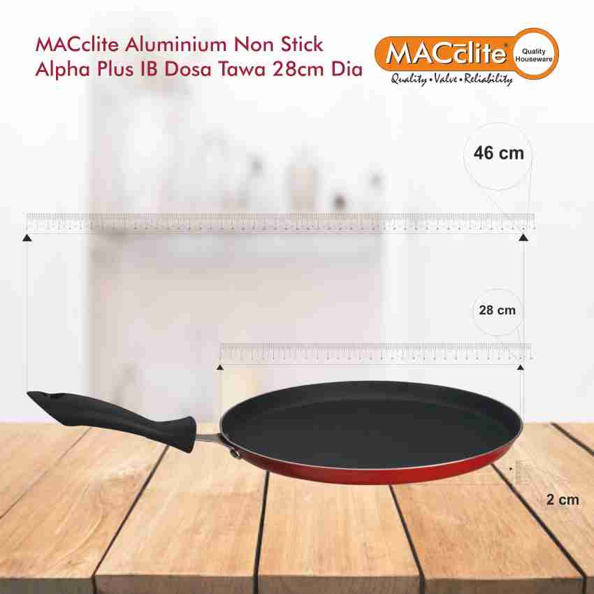 Non-Stick Dosa Tawa Induction Base 28cm, MACclite