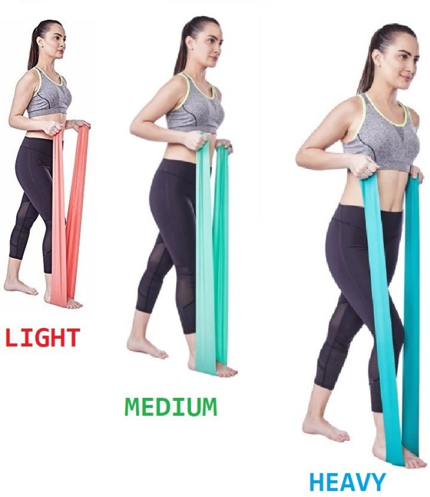 VISSCO FLEX ACTIVE BAND COMBO RGB Resistance Tube - Buy VISSCO FLEX ACTIVE  BAND COMBO RGB Resistance Tube Online at Best Prices in India - Fitness
