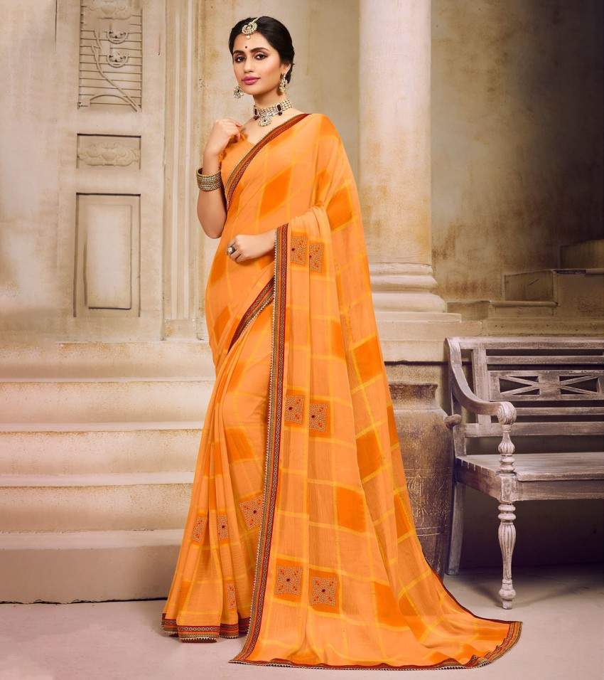 Chiffon sarees clearance online flipkart