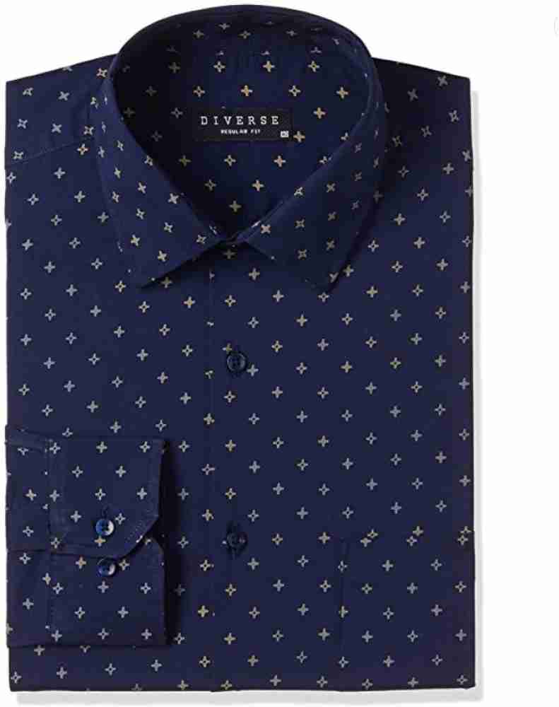 DLEXISE Men Graphic Print Casual Blue Shirt - Buy DLEXISE Men Graphic Print  Casual Blue Shirt Online at Best Prices in India