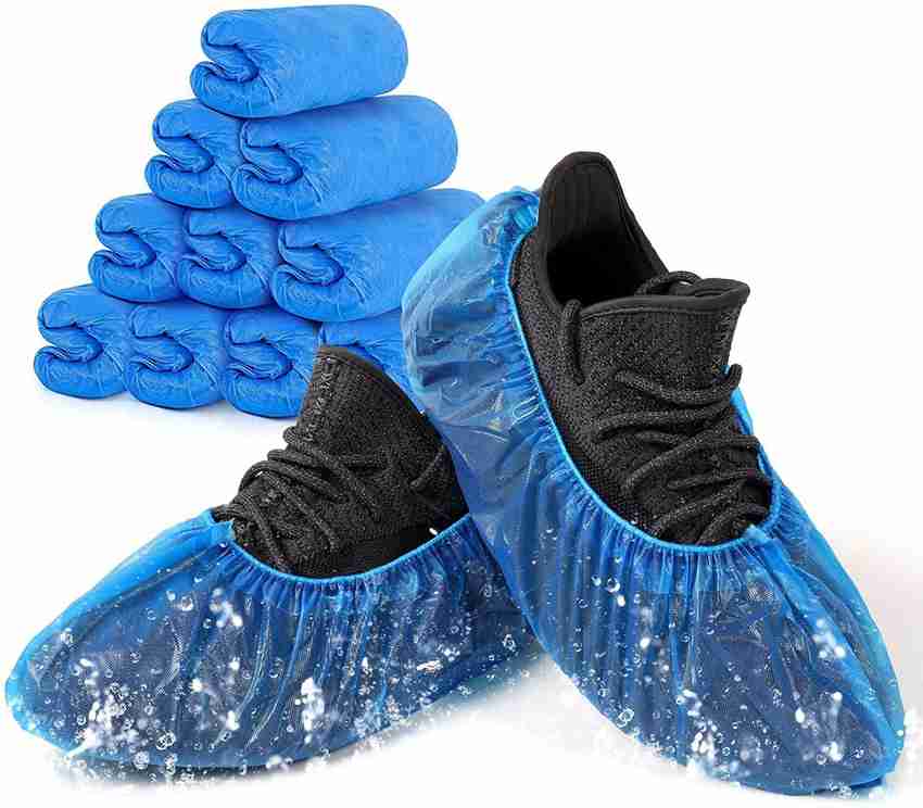 Spylx Disposable Waterproof Plastic Shoe Cover Blue 25 pairs Pack of 50 Pcs. Plastic Blue Flat Shoe Cover Price in India Buy Spylx Disposable Waterproof Plastic Shoe Cover Blue