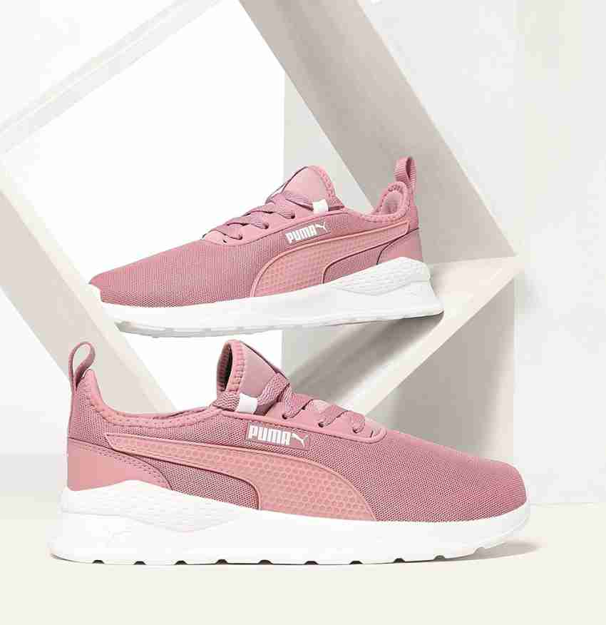 Pink and grey puma hot sale shoes