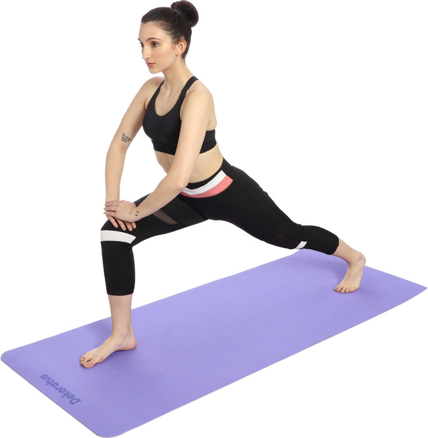 Dekoratus Wide thick Non Slippery Eco friendly TPE Yoga Mat with Lavender Color 6 mm Exercise Gym Mat Buy Dekoratus Wide thick Non Slippery Eco friendly TPE Yoga
