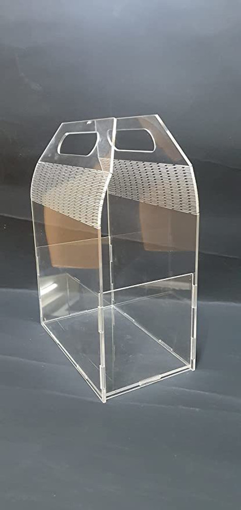 Acrylic basket bag hotsell
