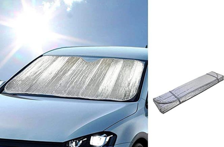 Auto Oprema® Car Windscreen Cover Anti Dust Windshield Protector Heat Sun  Shade Reflective Car Windscreen Sunshade Car Front Windscreen Cover Solar