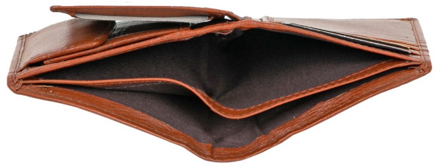 Sreeleathers Men Brown Genuine Leather Wallet BROWN Price in