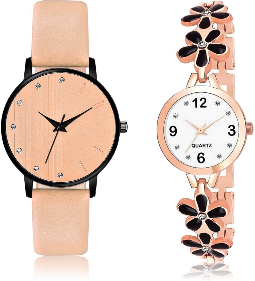 Trendy ladies 2024 leather watch flipkart