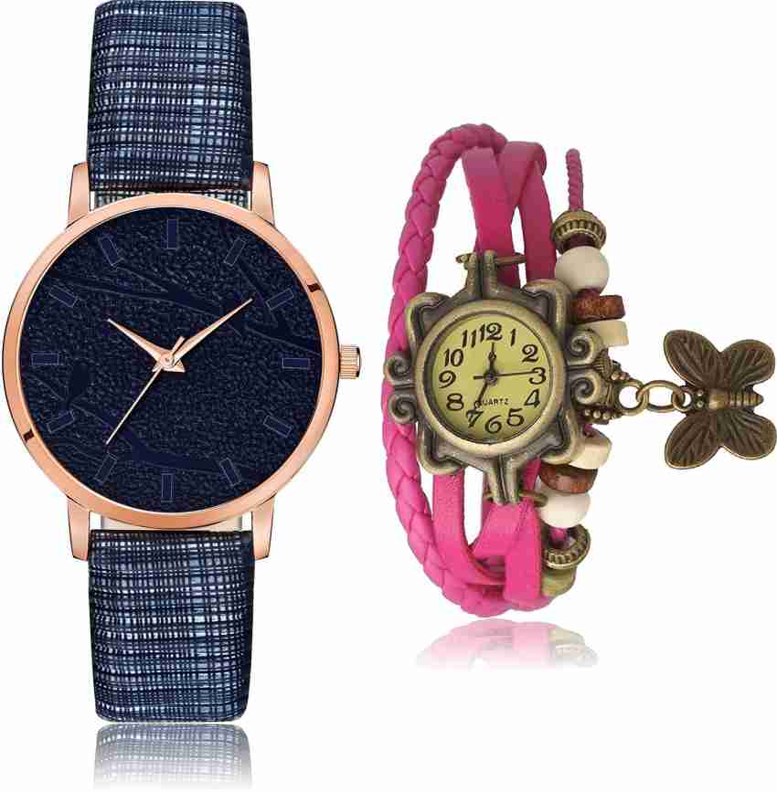 Trendy ladies 2024 leather watch flipkart