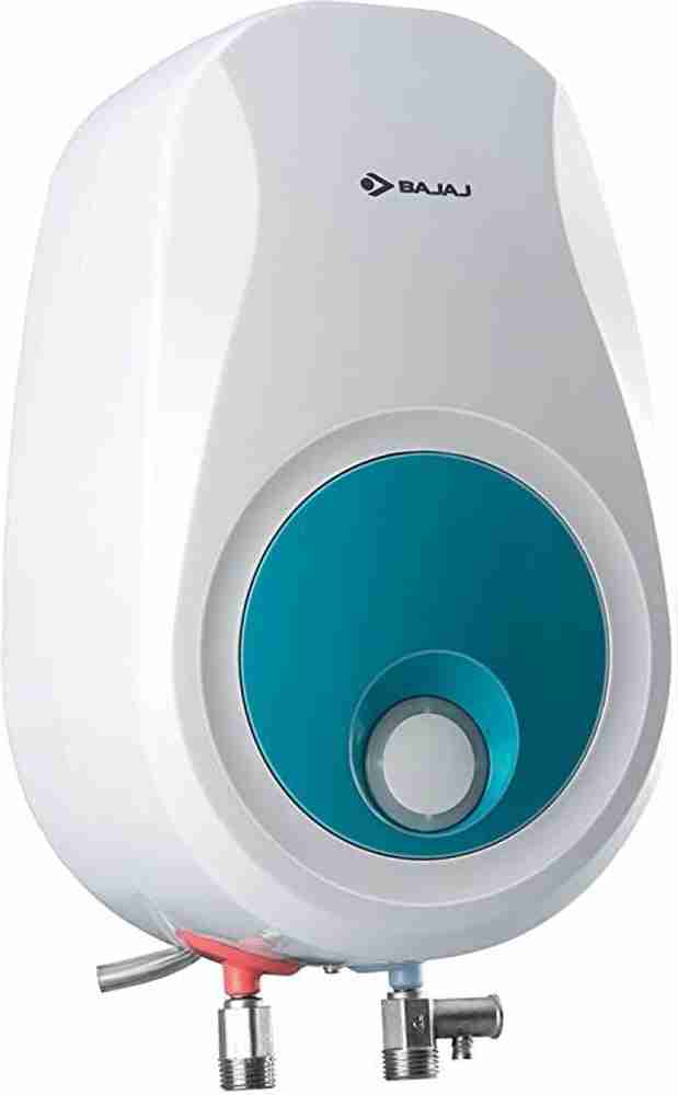 BAJAJ 6 L Storage Water Geyser (Verre 3kW 5 Star, White u0026 Blue) Price in  India - Buy BAJAJ 6 L Storage Water Geyser (Verre 3kW 5 Star, White u0026 Blue)  online at Flipkart.com
