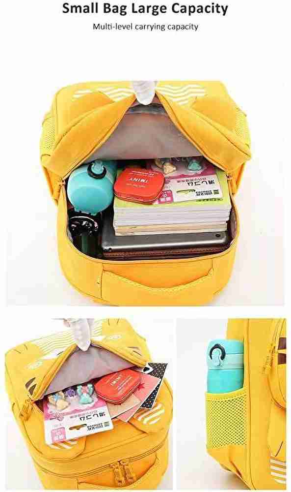 Yellow college backpack sales