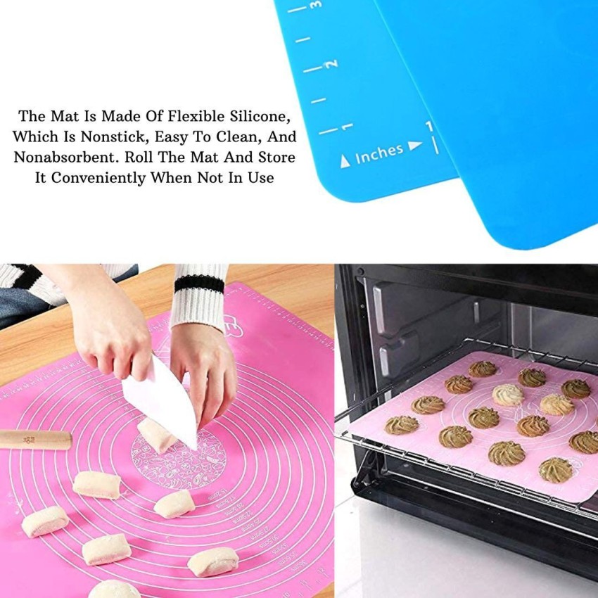 Silicone Baking Mat Silicone Chapati Atta Kneading Mat Non-Stick