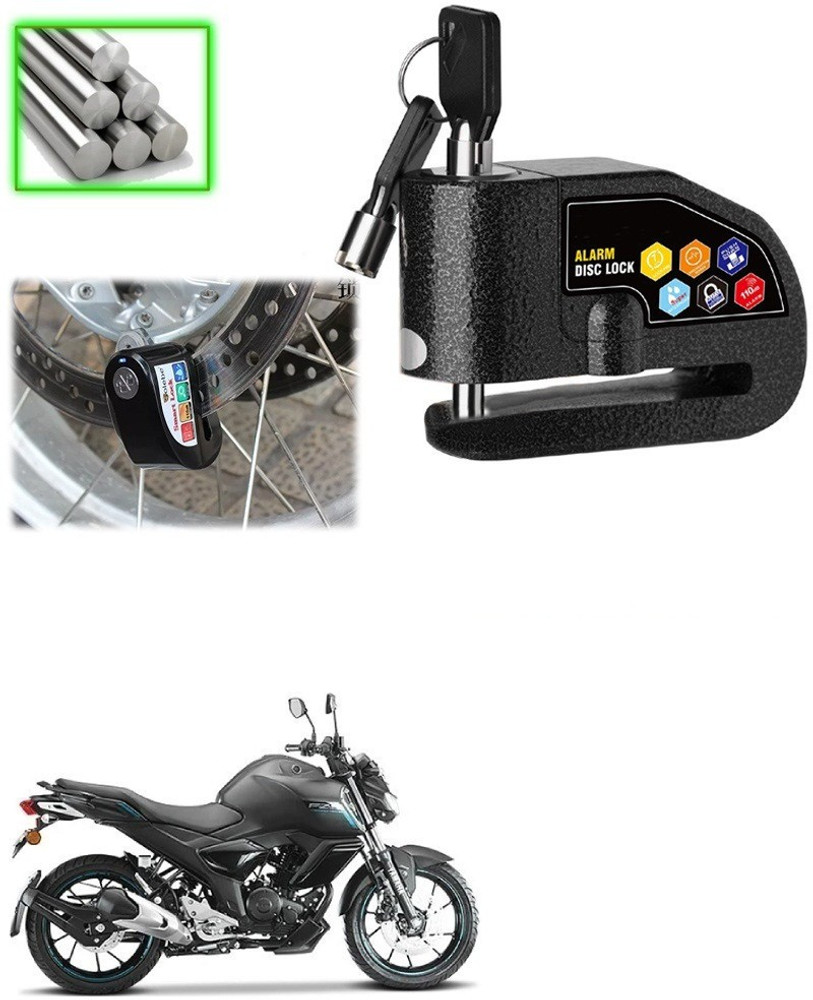Qiisx Disc Alarm Lock Motorcycle Alarm Lock 110db Heavy Duty for