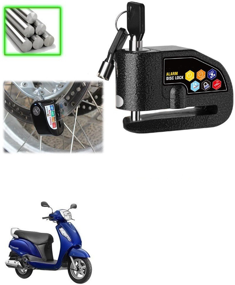 Qiisx Disc Alarm Lock Motorcycle Alarm Lock 110db Heavy Duty for Suzuki Access 125 Disc Lock Price in India Buy Qiisx Disc Alarm Lock Motorcycle Alarm Lock 110db Heavy Duty for
