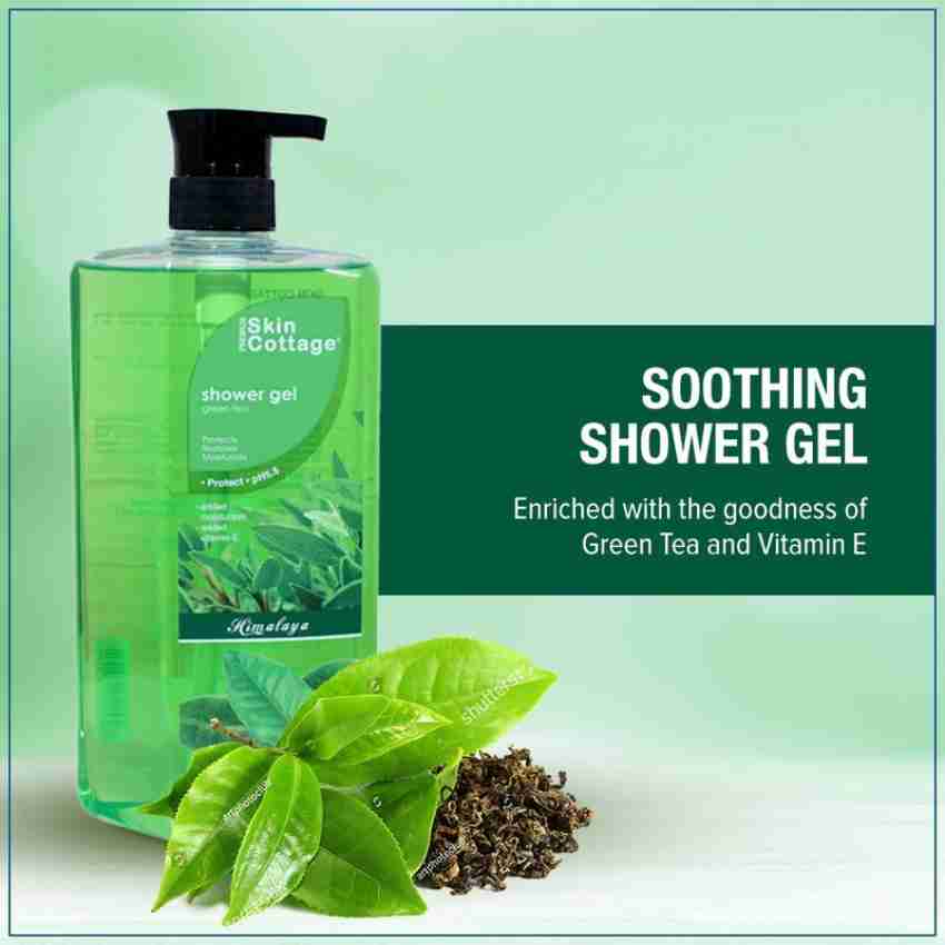 Review] Cottage Vanilla Softening Shower Gel & Green Tea