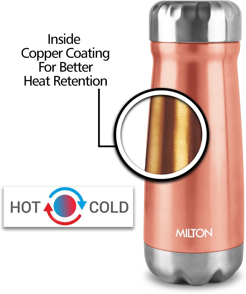 Milton Thermosteel Hot and Cold Soup Flask 515 ml Pink