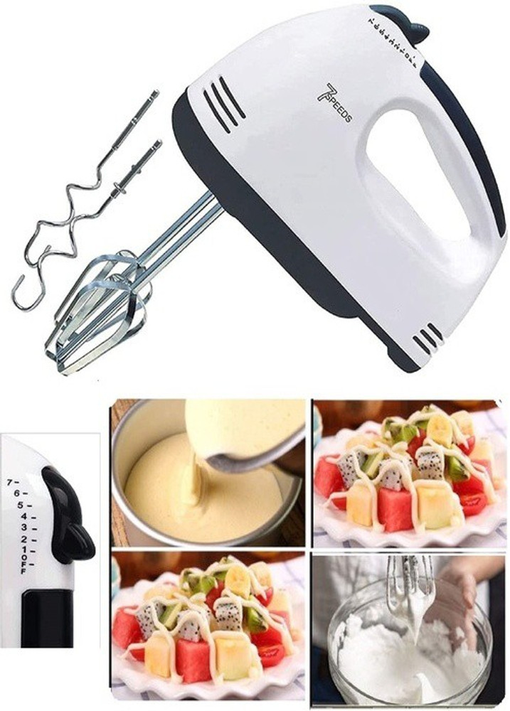 GHANISHKA Hand Mixer Blender for Cake Egg Beater Machine For