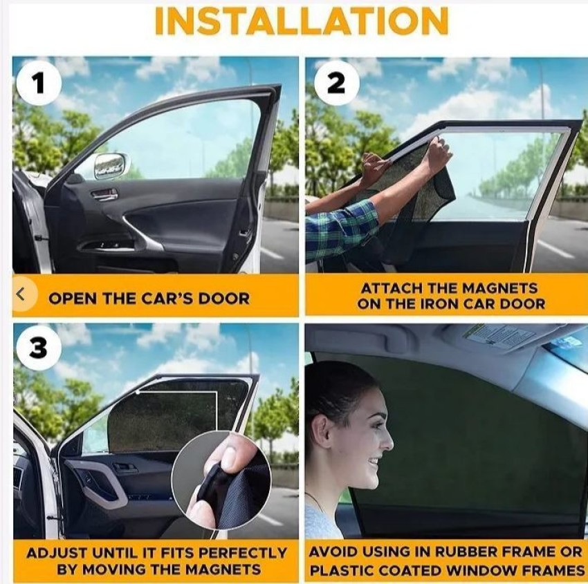 EURO Car Window Fix Sunshade Curtain (Non Magnetic) Compatible for Tata  ARIA Car Curtain Price in India - Buy EURO Car Window Fix Sunshade Curtain  (Non Magnetic) Compatible for Tata ARIA Car