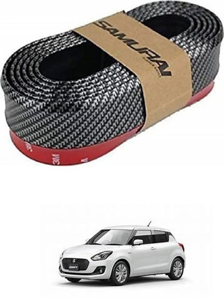 APICAL Car Carbon Fiber Front Bumper Lip Strip For Swift Car