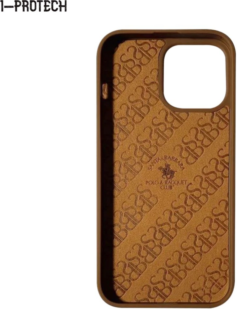 iPhone 14 Pro Cover - Santa Barbara Genuine Leather Card Holder Case P