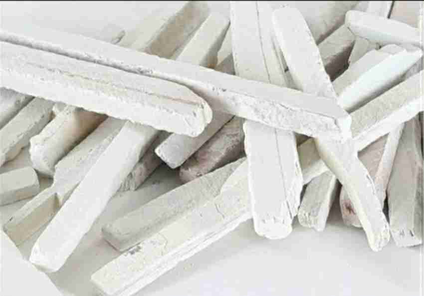 Slate Pencils White Color Natural Found Stone THIN 4 to 5 Mm Thickness 100  Gm / 200 Gm / 300 Gm / 400 Gm / 500 Gm /1000 Gram Free Shipping 