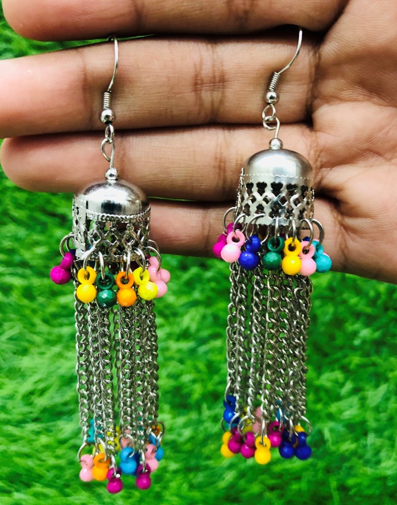 Flipkart sale long earrings