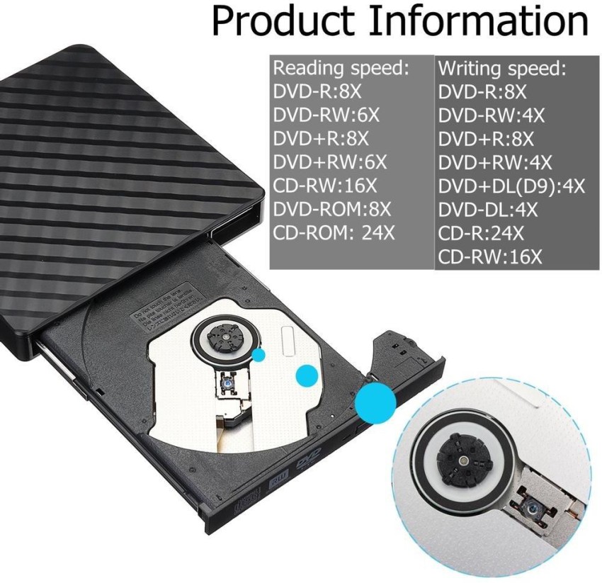 Congo External DVD Writer, For Laptop and Desktop, Usb at Rs 1499 in  Hyderabad