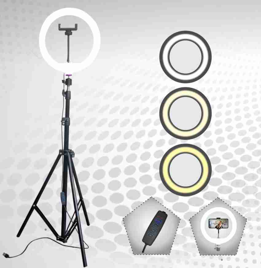 airtech 10“ Ring light with Camera Stand -7 ft for reels, video