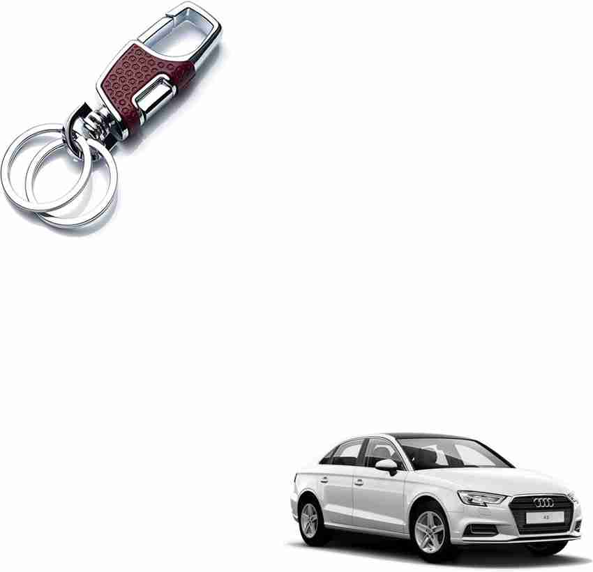 SEMAPHORE Car Luxury Key Chain Red For Audi A3 Key Chain Price in