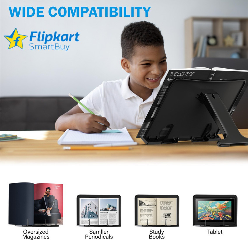 Flipkart SmartBuy Book Holder Stand Portable Handsfree Reading