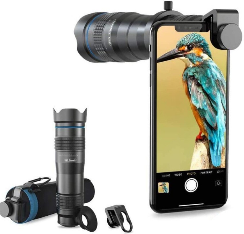 60X Hyper Zoom Mobile Camera Telephoto Lens Kit for Smartphone - Apexel