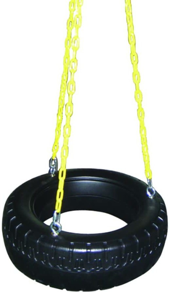 Reznor Tyre Swing seat with Plastic Coated Chains Tree Swing, Backyard Swing,  for Kids - Tyre Swing seat with Plastic Coated Chains Tree Swing, Backyard  Swing, for Kids . shop for Reznor